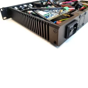 Semi rugged aluminum 19 rack module 1u