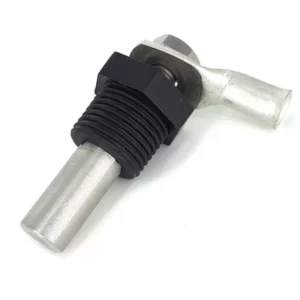 grounding pin for water installations with thread