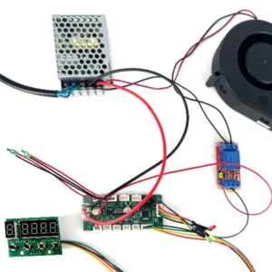 4 channel temperature sensors IO board setup