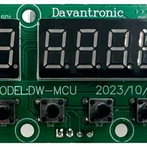 front side LED module with buttons